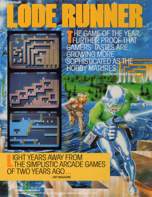 Lode Runner (set 2) Arcade Game Cover